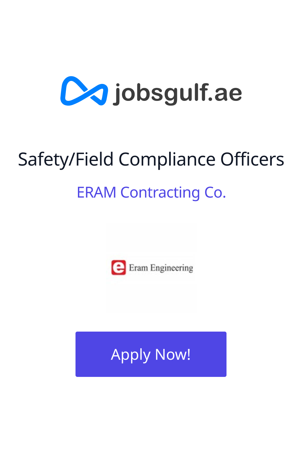 Safety/Field Compliance Officers at ERAM Contracting Co. in Riyadh 10